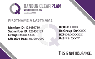 Qandun Clear Plan discount card