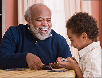 Pretty woman wearing glasses.