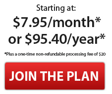 $29.95/month or $269 per year - Plus a one-time non-refundable processing fee of $20